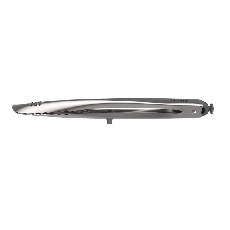 Tovolo Kitchen 11", Charcoal Cooking Tongs - Image 1
